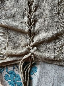 Boho Chic Tie-Up Crop Top