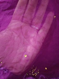 Purple Saree