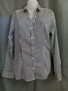 H&M Black & White Formal Shirt For Women's