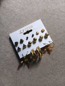 Contempory Stud Earrings