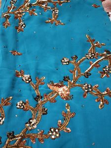 Heavy Sequins Saree