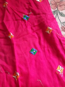 Rose Colour Kurta Set