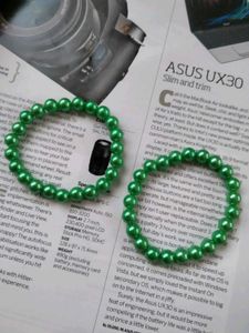 Black Beaded Bracelet