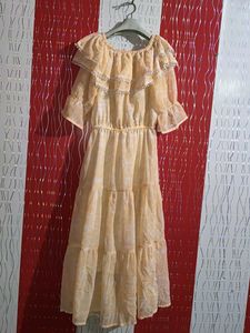Off-Shoulder Maxi Dress