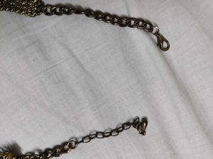 Vintage Gold Statement Necklace