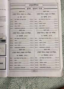 CTET Solved Paper1  Book