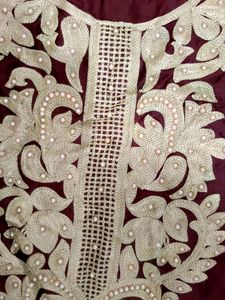 Brand New Unstitched Heavy Work Top