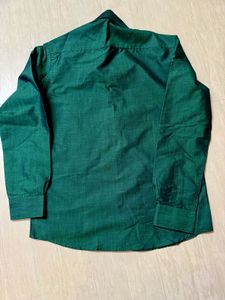 Emerald Green Long Sleeve Shirt