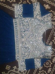Blue 💙 Embellished Anarkali Dress