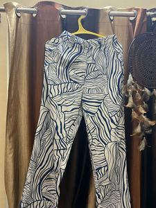 Patterned Casual Pants