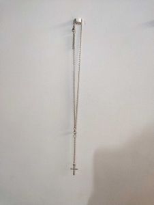 Tarnish Free Cross Pendant Chain Necklace