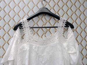 New With Tag Korean Laces White Off-shoulder top