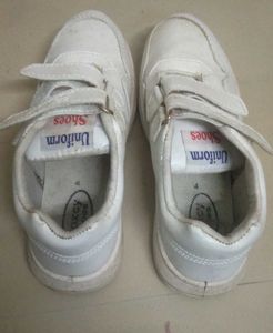 Classic White Canvas Sneakers