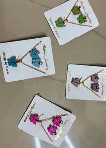 Butterfly Necklace &amp; Earring Set🦋