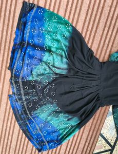 Stylish Front Open Kurti With Beautiful Flare