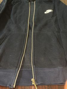 Nike Blue Hoodie Winter Wear