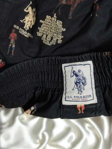 Pure Cotton Us Polo Assn. Printed Boxer For Men