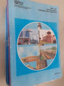 Sociology Books Set MSo first year Ignou