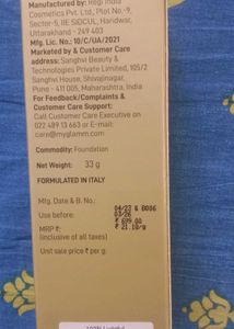 Myglamm Serum Foundation