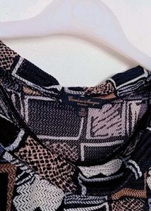 Multi Black Casual Dress