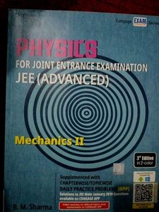 JEE Advanced Physics Mechanics II by B.M. Sharma