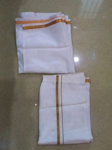 5 Y BOYS TRADITIONAL VELCRO DHOTI SET OF 2