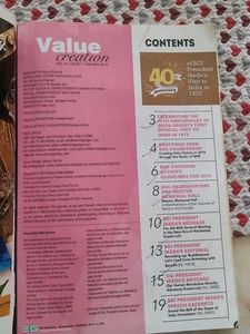 Value Creation Magazine - January 2019