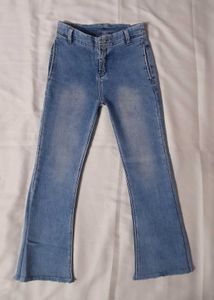 Blue Bootcut Jean