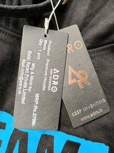 Dream Believe Achieve Black Hoodie, L Size