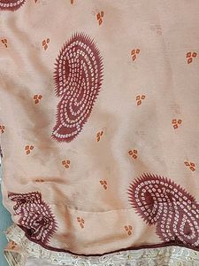 Elegant Floral Saree
