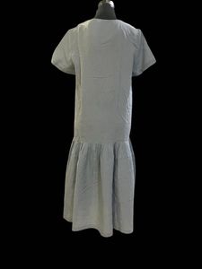 Sky Blue Loose linen Dress