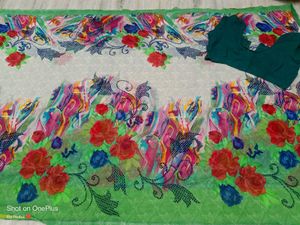 🇳🇿💫🎀Floral Print Saree