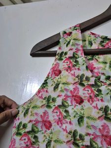 Floral Sleeveless Top