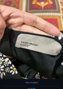 Vero Moda Floral Print Mini Dress