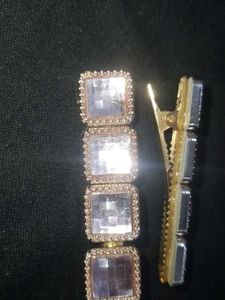 Vintage-Style Crystal Bracelet