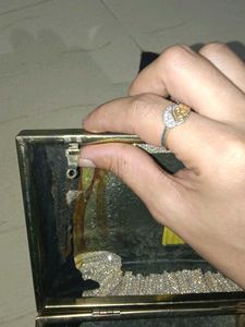 Elegant Silver Clutch