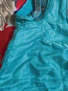 Elegant light Blue Saree