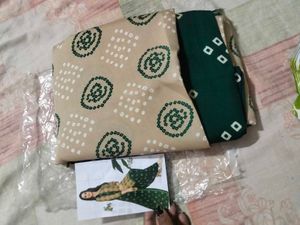 Unstitched Kurta Set