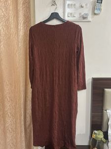 Elegant Brown Dress