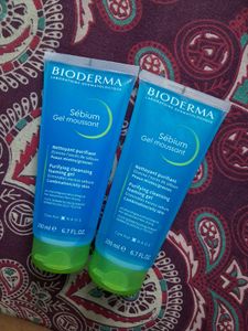 2 Bioderma Cleanser Sebium Gel Moussant Acne