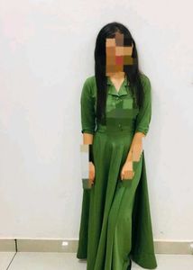 Olive Green Maxi Dress
