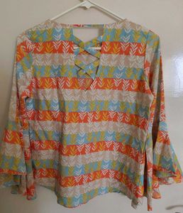 AND Colorful Printed Top