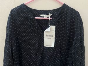 Topten Black &amp; White Polka Dot Blouse