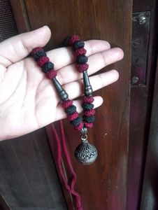 Antique Silver Thread Necklace