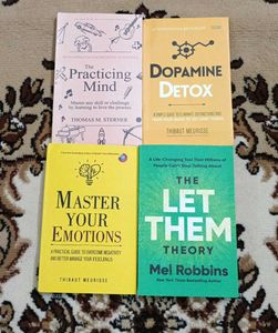 Set of 4 Self-Help Books