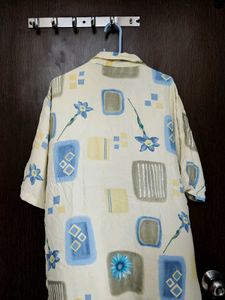 Floral Button-Down Shirt