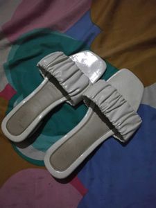 Chic White Flats