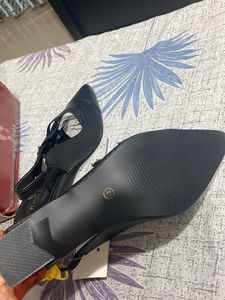 Planet Walk Black Heels