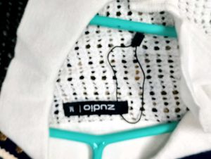 Striped White T-shirt