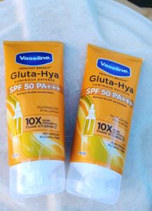 Pack Of 2 ❤️ Vaseline Gluta Hya Sunscreen ✅